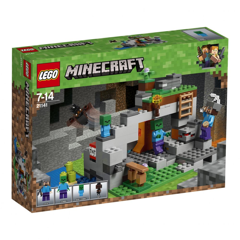 Lego Minecraft 21141 Jeskyně se zombie