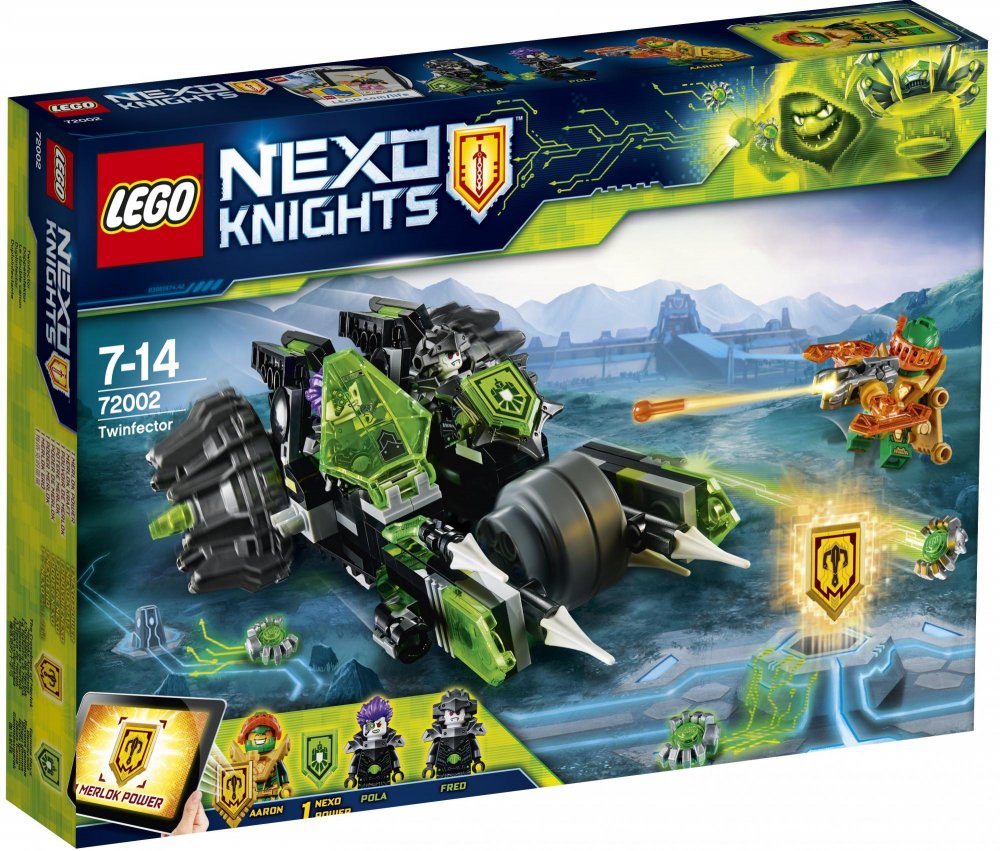 Lego Nexo Knights 72002 Dvojkontaminátor