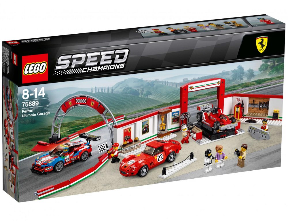 Lego Speed Champions 75889 Úžasná garáž Ferrari