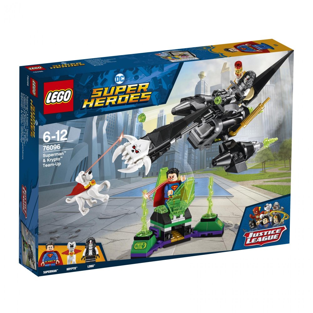 Lego Super Heroes 76096 Superman a Krypto se spojili