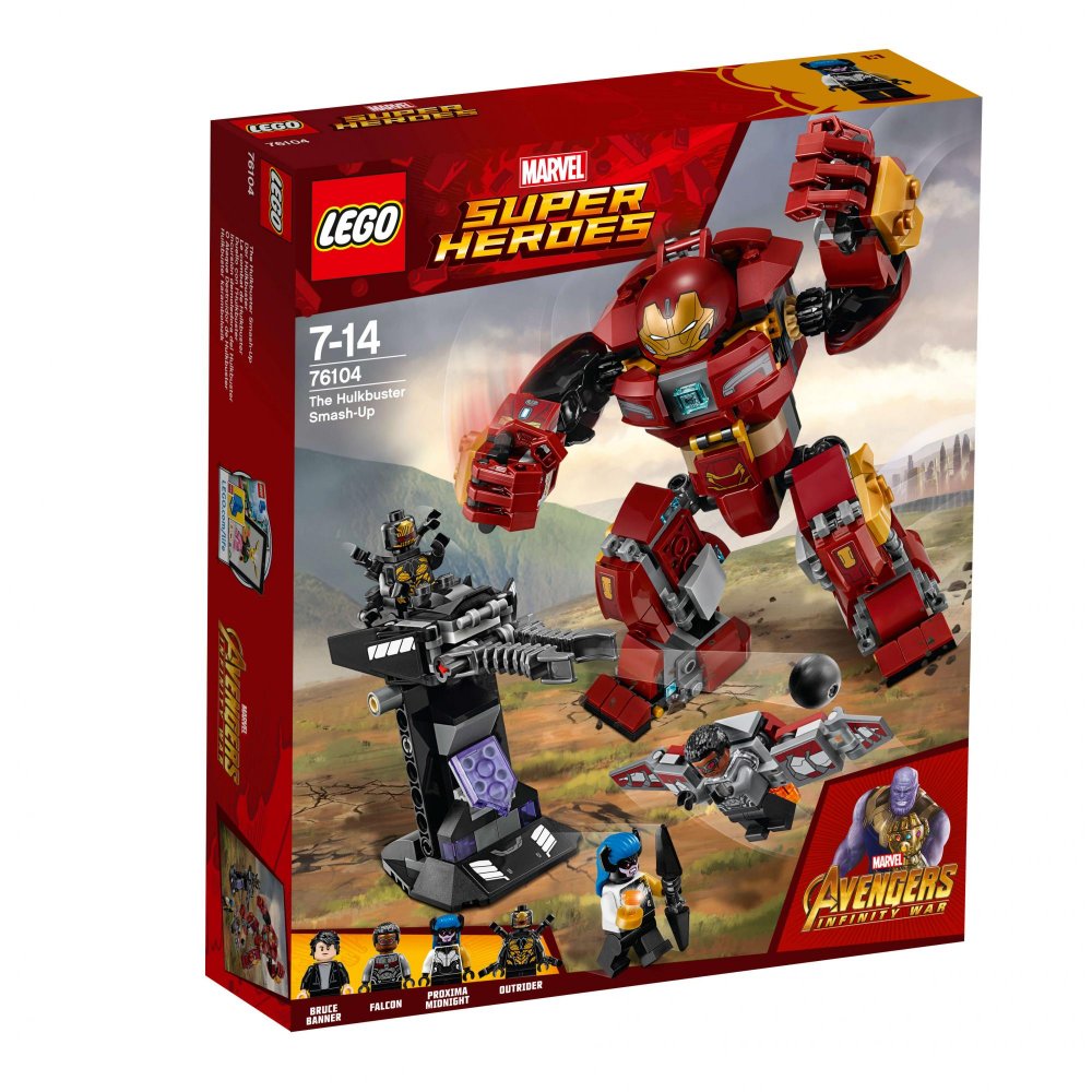 Lego Super Heroes 76104 Střetnutí s Hulkbusterem