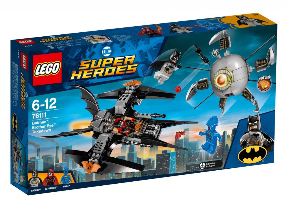 LEGO Super Heroes 76111 Batman: Zničení Brother Eye