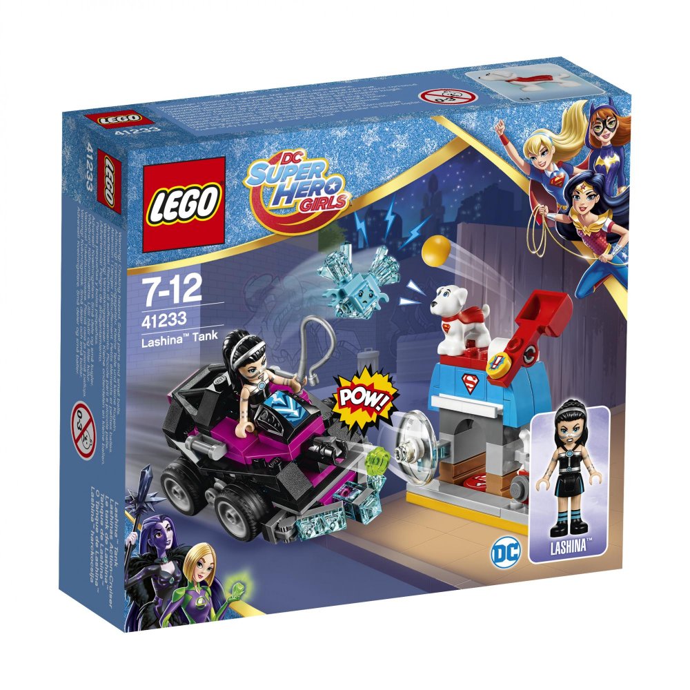 Lego SUPER HEROES GIRLS 41233 Lashina a vozidlo do akce