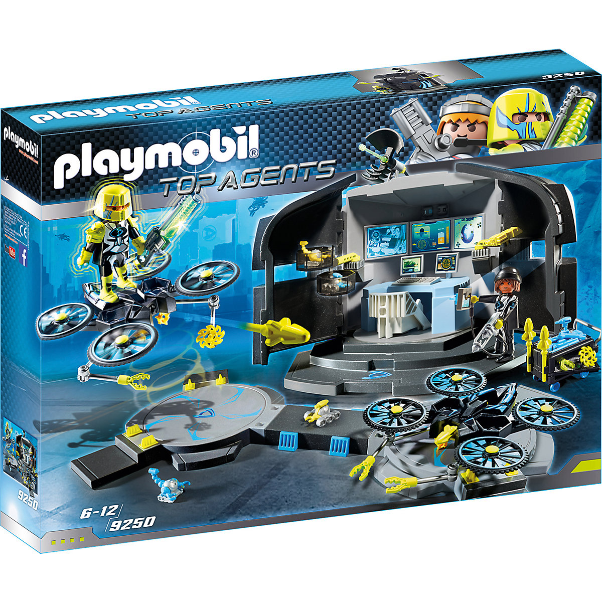 Playmobil 9250 Dr. Drone's Velitelské centrum