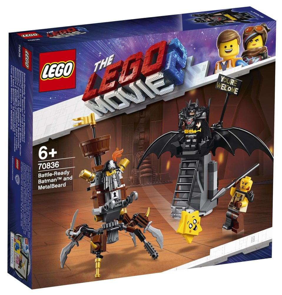 LEGO Movie 70836 Batman a Kovovous připraveni k boji