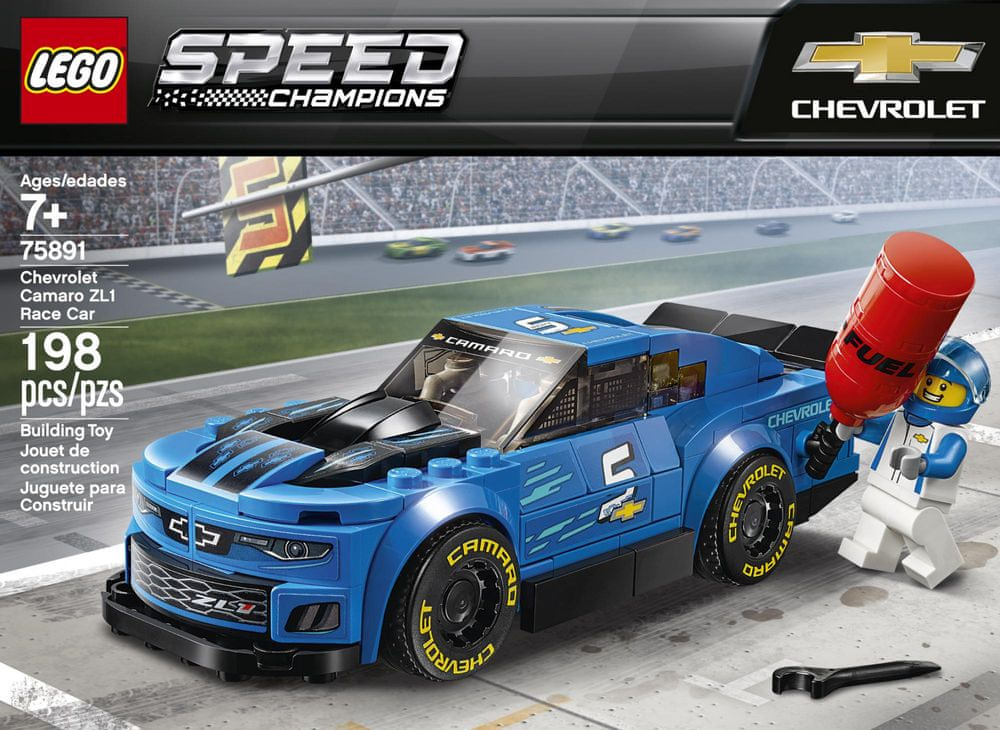 LEGO Speed Champions 75891 Chevrolet Camaro ZL1 Race Car