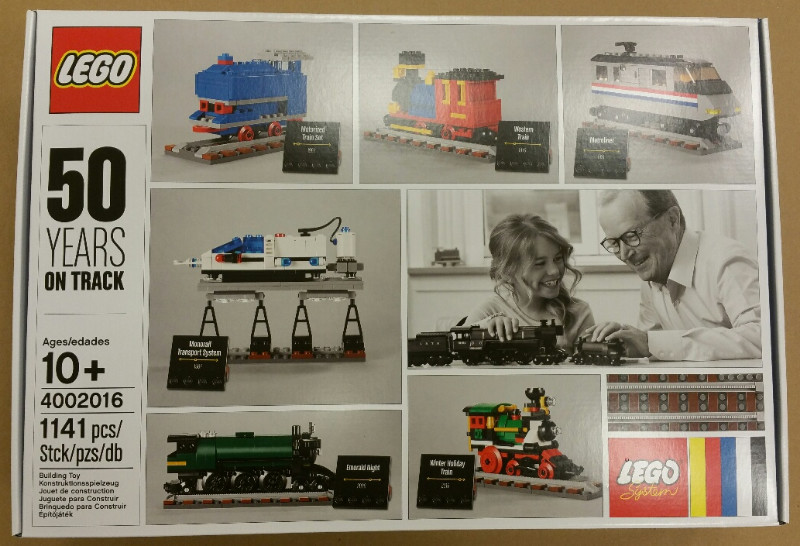 Lego 4002016 50 Years on track