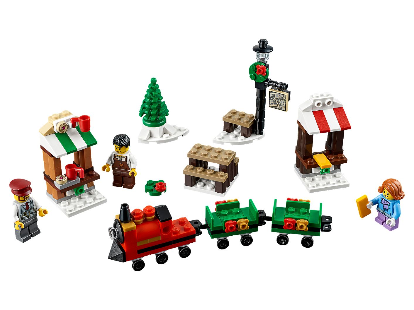 Lego 40262 PROJÍŽĎKA VÁNOČNÍM VLAKEM