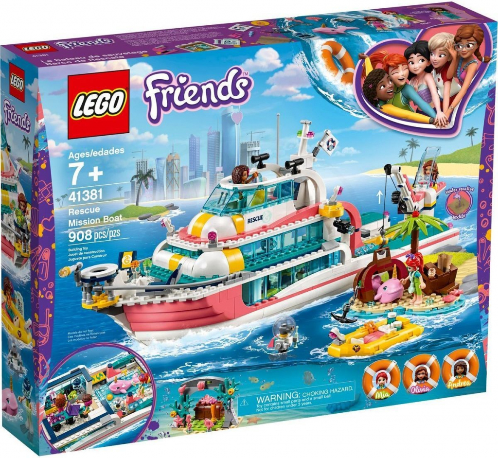 LEGO Friends 41381 Záchranný člun