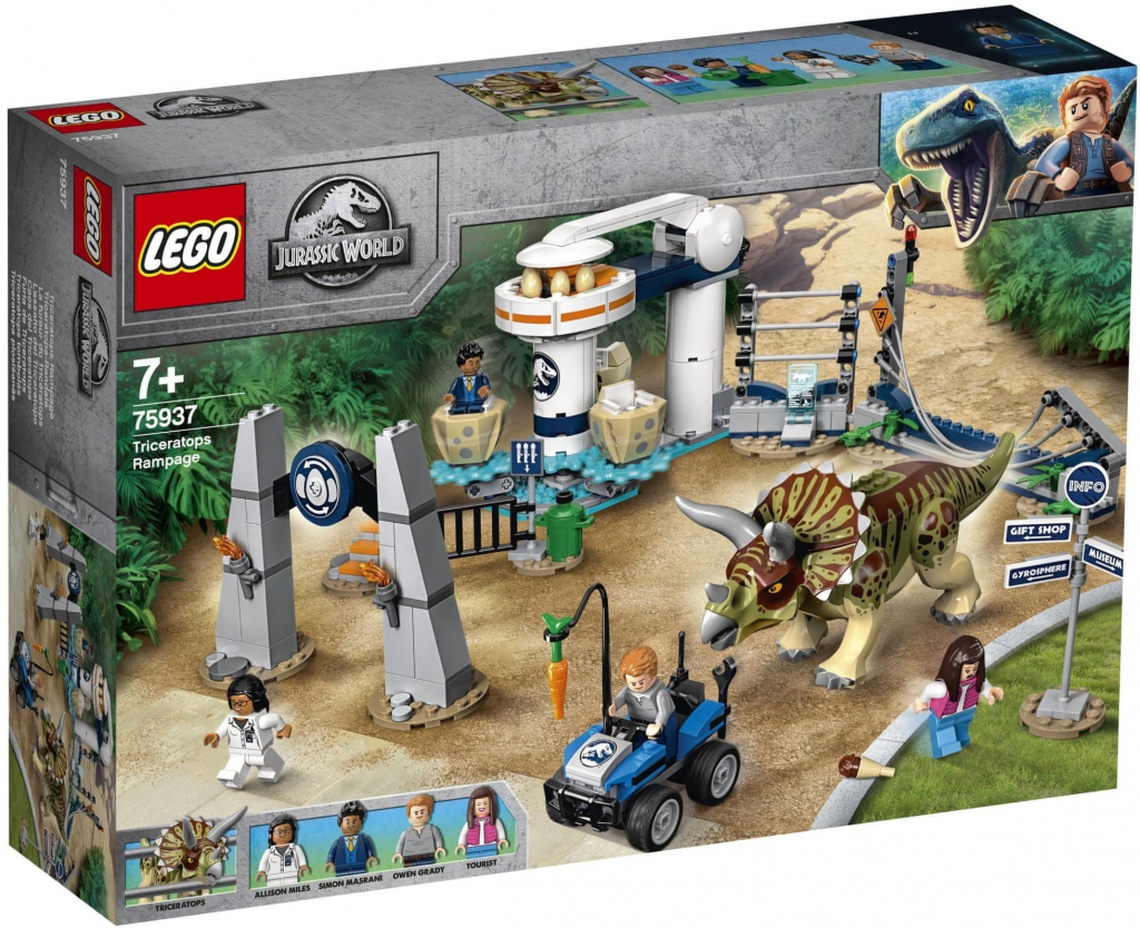 LEGO Jurassic World 75937 Triceratopsovo běsnění