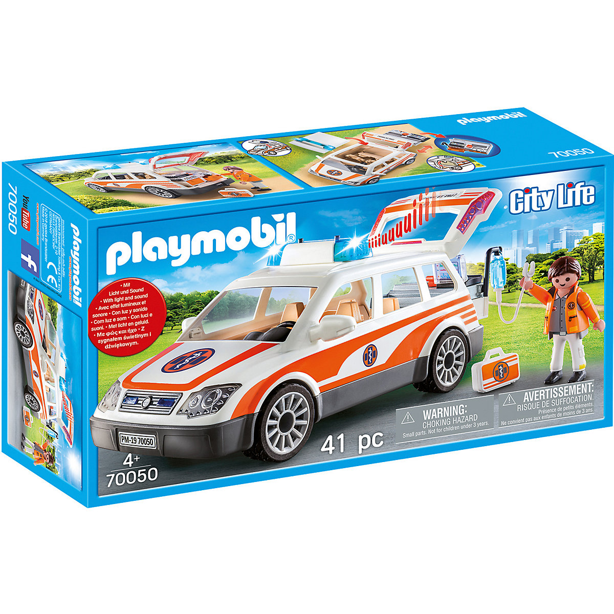 Playmobil 70050 Rychlá lékařská pomoc v autě