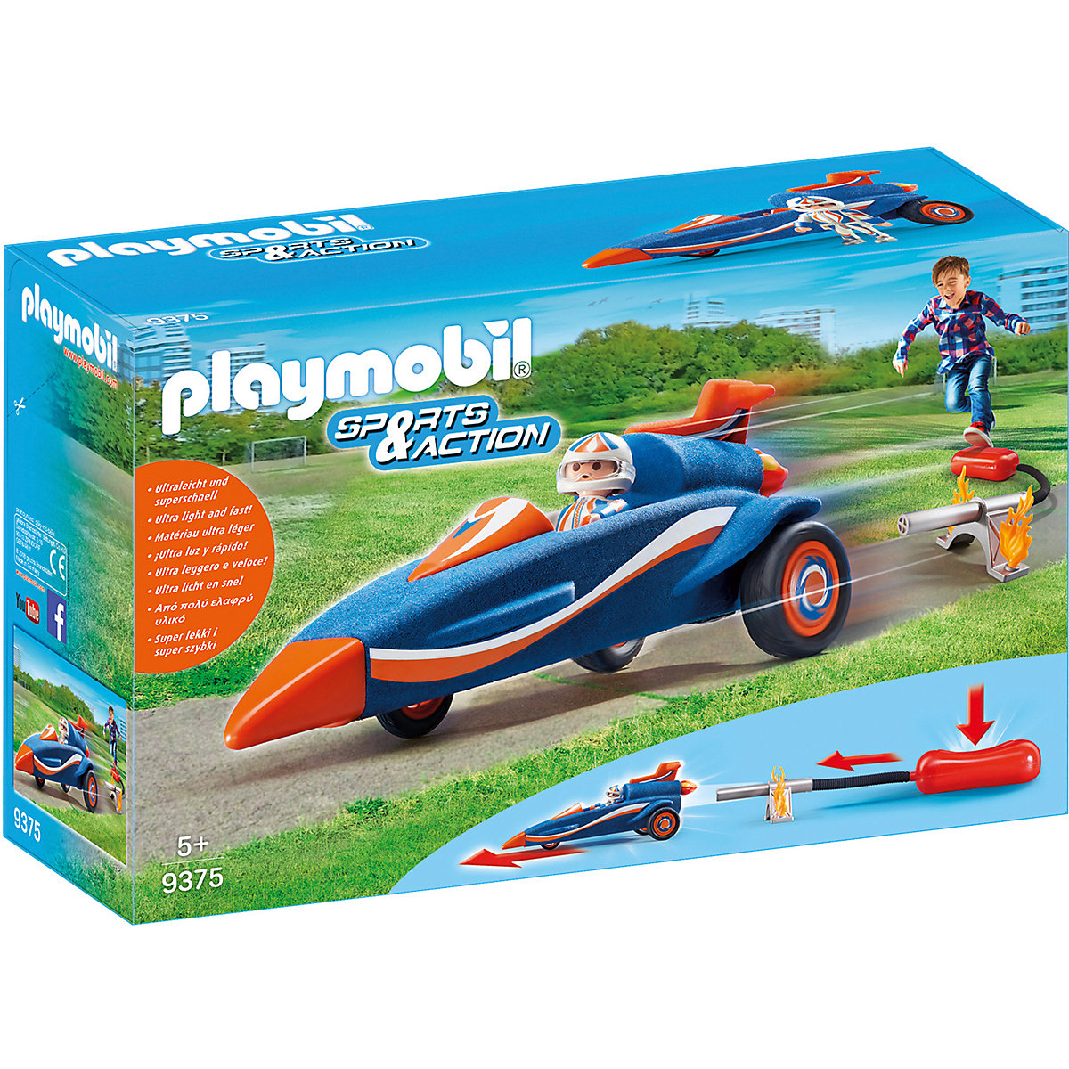 Playmobil 9375 Vystřelovací formule