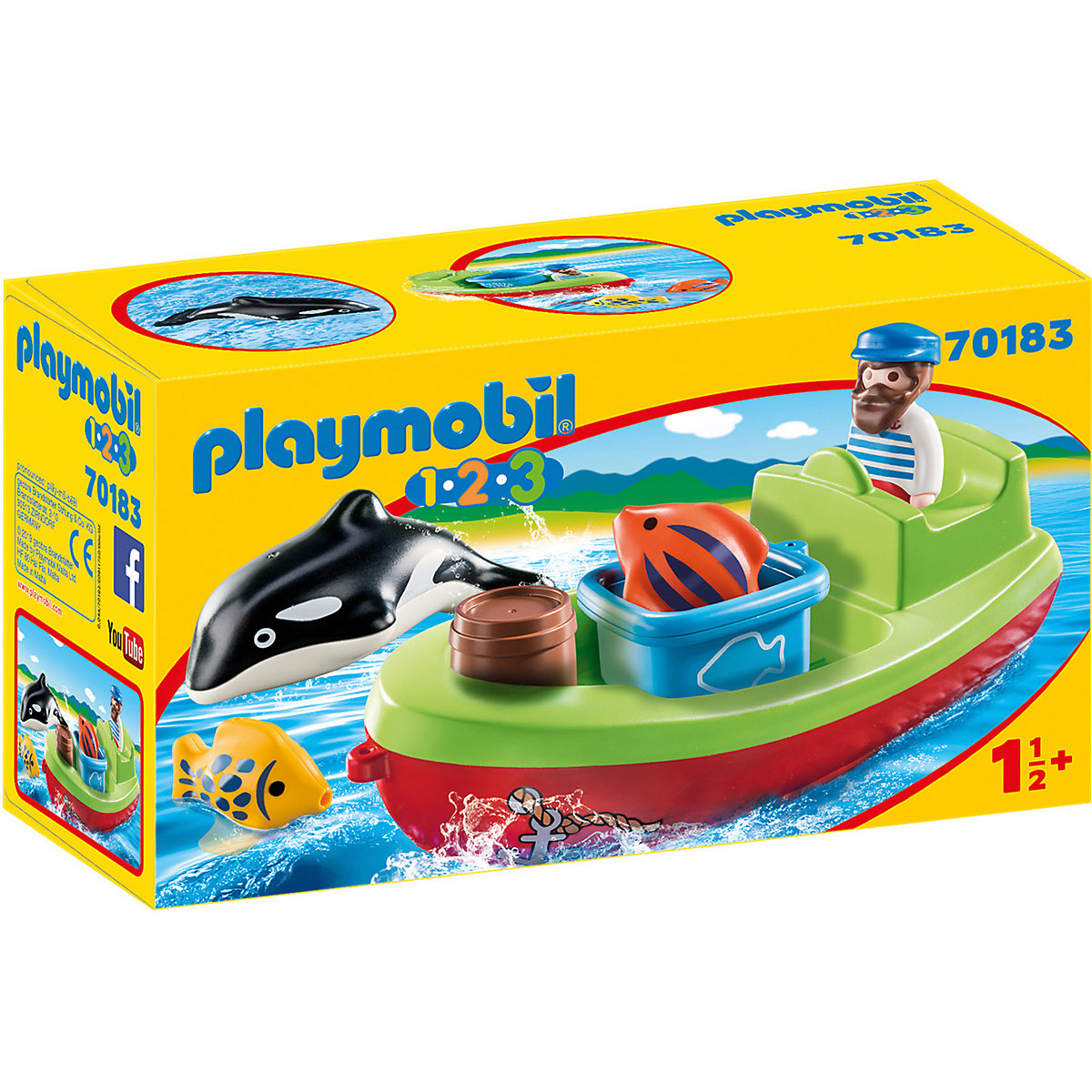 Playmobil 70183 Rybářská loďka