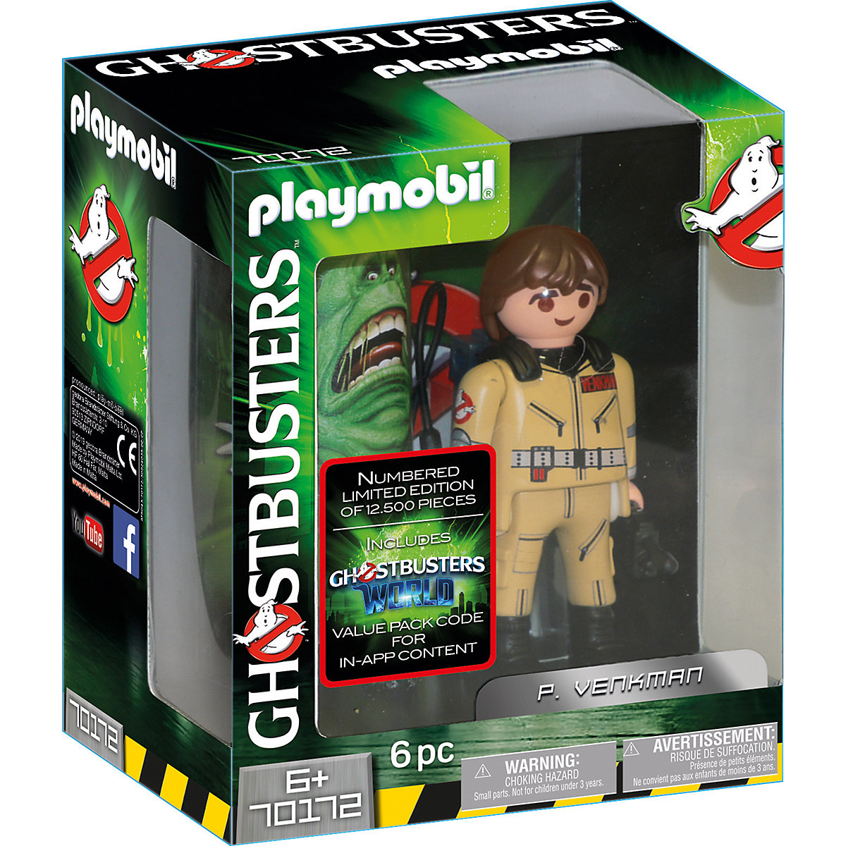 Playmobil 70172 Ghostbusters P. Venkman