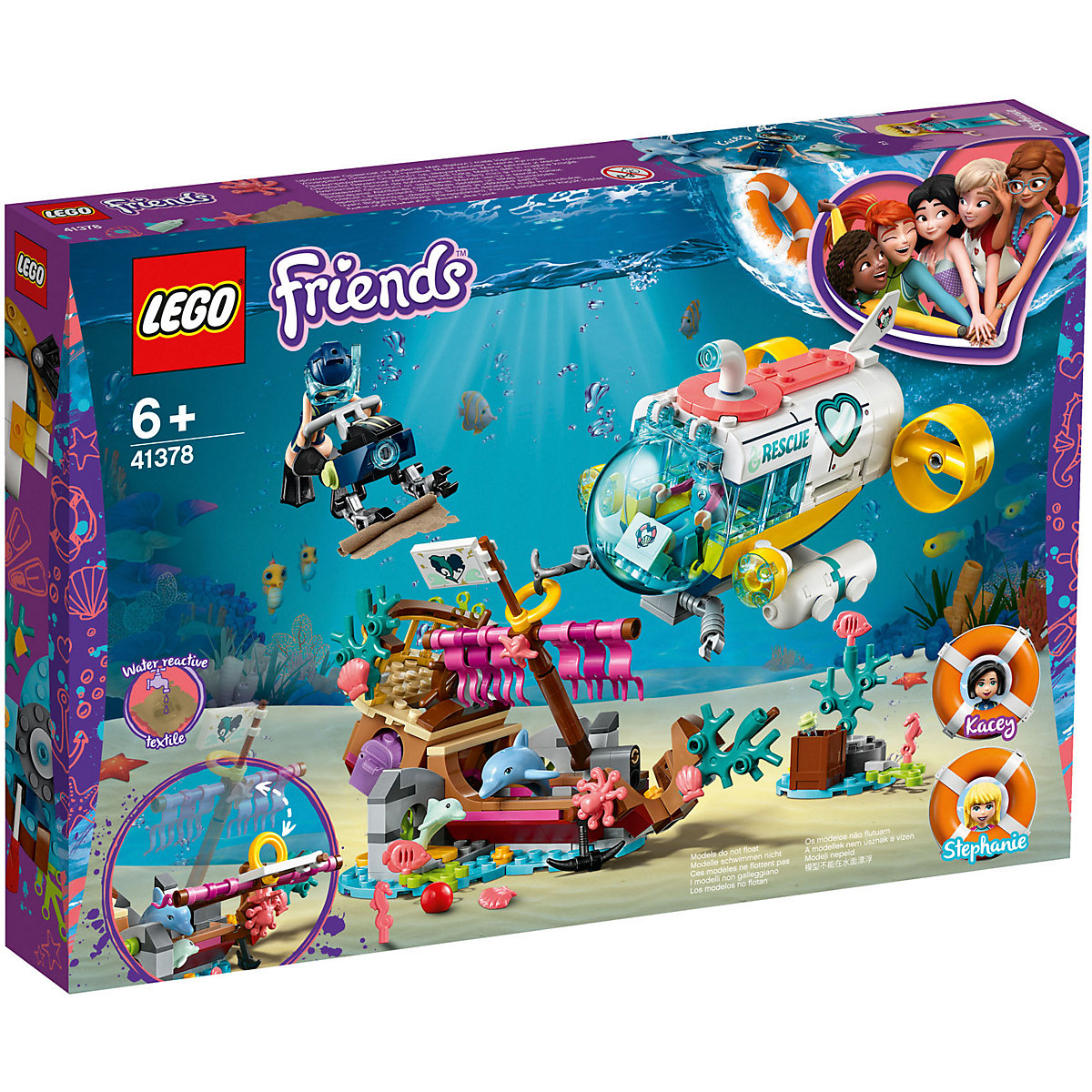 LEGO Friends 41378 Mise na záchranu delfínů