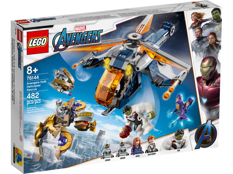 Lego Avengers 76144 Hulk a výsadek vrtulníkem