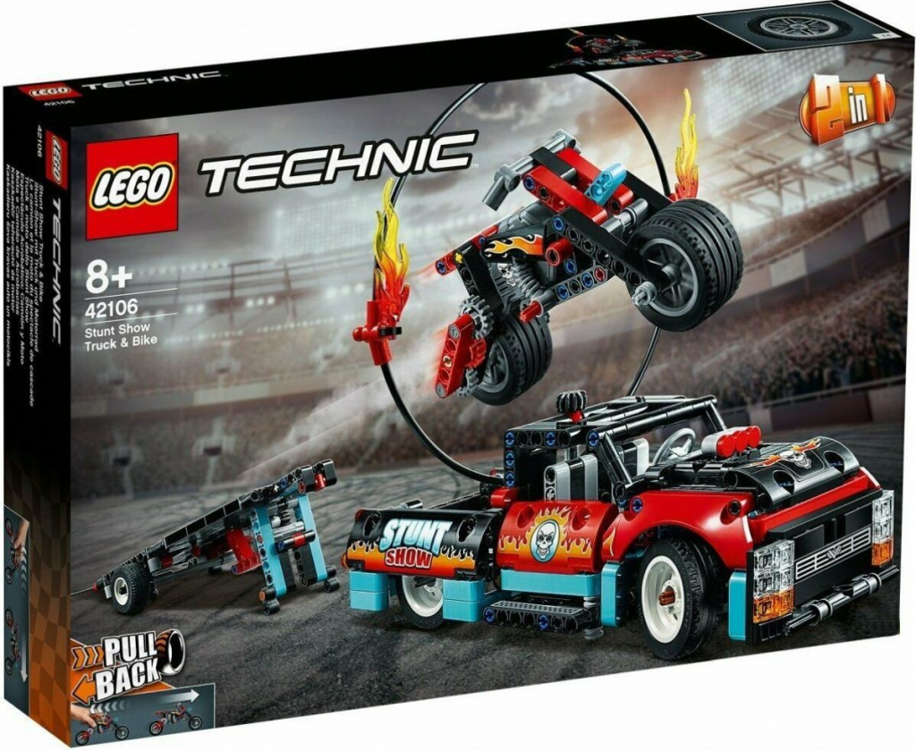 LEGO TECHNIC 42106 Kaskadérská vozidla