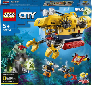 LEGO City 60264 Oceánská průzkumná ponorka