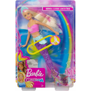 Mattel Barbie Dreamtopia Glitzerlicht Meerjungfrau Puppe (blond)