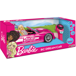 Mattel Barbie Dream Car (2,4 GHz) + zdarma Barbie Chic Doll (zrzavé vlasy)