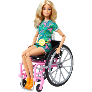 Mattel Barbie na vozíku (blond)
