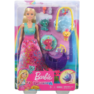 Mattel Barbie Dětská hrací sada pro draka Dreamtopia