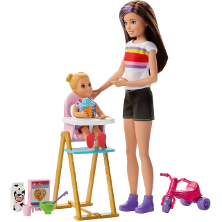 Mattel Barbie Sada na hraní pro panenky Barbie "Skipper