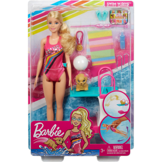 Mattel Barbie plavkyně