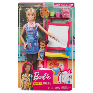  Barbie Povolání herní set Učitelka umění, Mattel GJM29