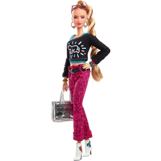 Mattel Barbie jako Keith Haring
