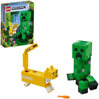 LEGO Minecraft 21156 Velká figurka: Creeper a Ocelot