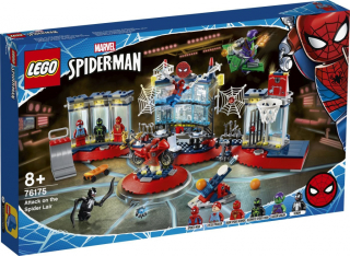 Lego Spiderman 76175 Útok na pavoučí doupě
