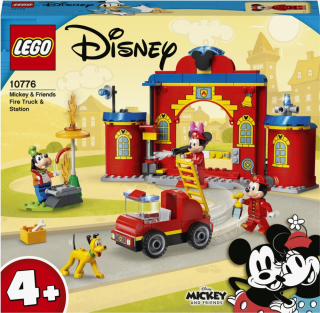 LEGO® Disney 10776 Hasičská stanice a auto Mickeyho a přátel