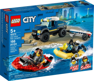 LEGO City 60272 Přeprava člunu elitní policie