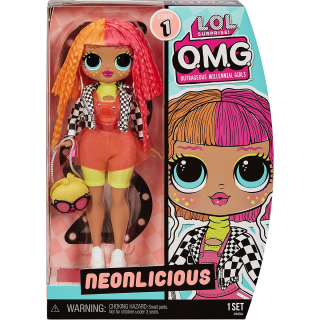 L.O.L. Surprise OMG HoS Doll Series 1- Neonlicious