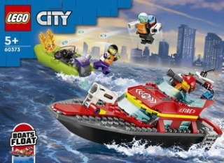 LEGO® City 60373 Hasičská záchranná loď a člun