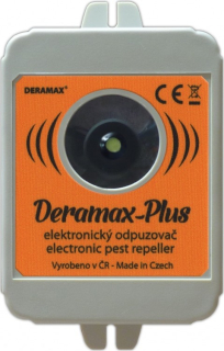 Deramax Plus ultrazvukový plašič kun a hlodavců