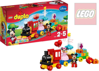 Lego Duplo 10597 Mickey a Minnie narozeninový vlak