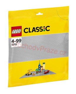 Lego Classic 10701 základní podložka šedá 32x32 cm