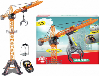 Dickie Jeřáb Mega Crane 120cm na kabel