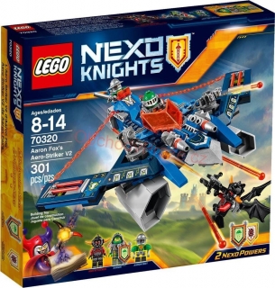 Lego Nexo Knights 70320 Aaronův Aero Striker V2