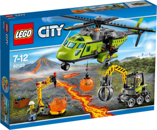 Lego City 60123 Sopečná zásobovací helikoptéra