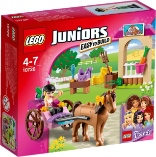 Lego Juniors 10726 Stephanie a kočár s koníkem
