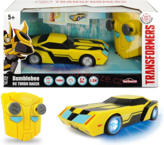 Dickie auto RC Transformers Turbo Racer Bumblebee 1:24 18cm 2kan