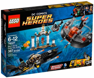 Lego Super Heroes 76027 Hlubinný útok černé manty