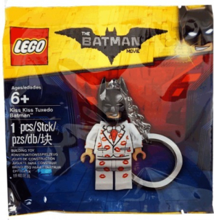 Přívěsek na klíče LEGO 5004928 Kiss Kiss Tuxedo Batman (polybag)