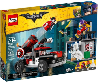 Lego Batman 70921 Harley Quinn a útok dělovou koulí