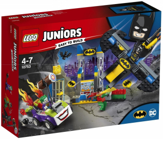 Lego Juniors 10753 Joker útočí na Batcave