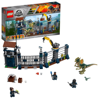 Lego Jurassic World 75931 Útok Dilophosaura na hlídku