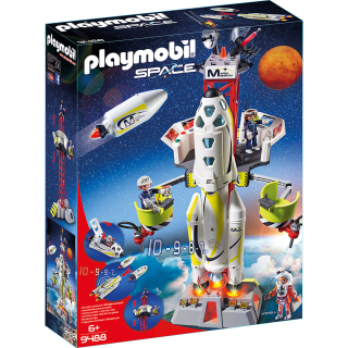 Playmobil 9488 Raketa na Mars s rampou